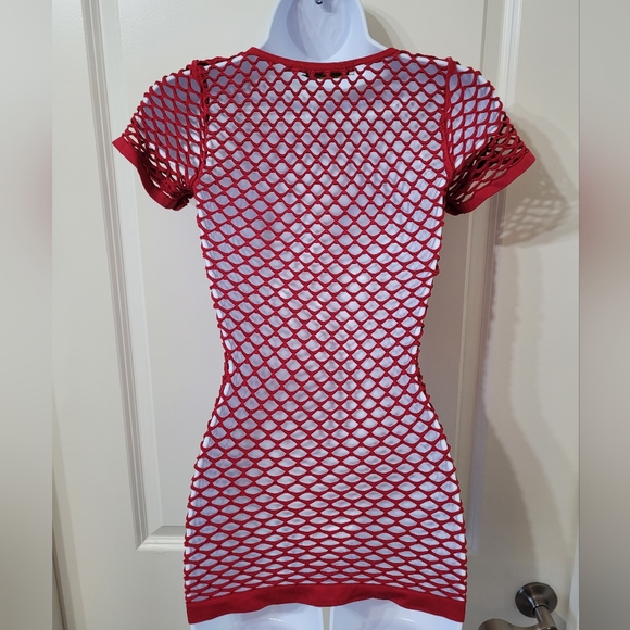 RED FISHNET - Picture 3 of 4